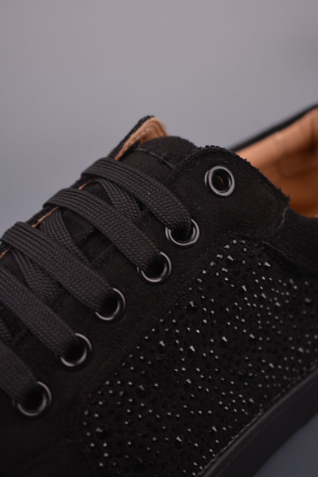 Christian Louboutin Rhinestone Low-Top Sneakers