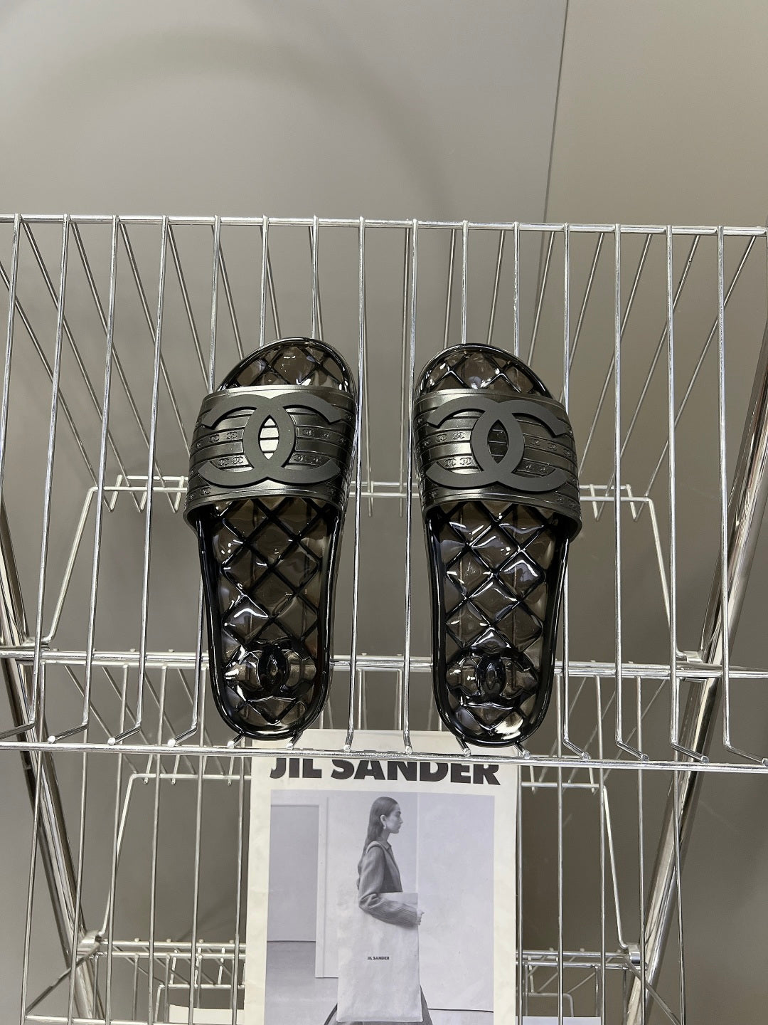Chanel Classic PVC Jelly Slides – Spring/Summer Collection