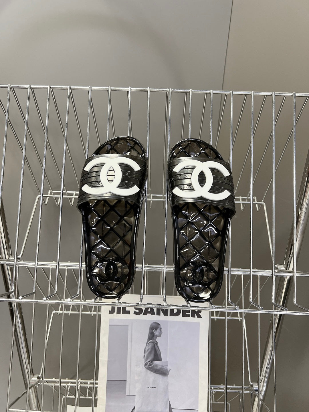 Chanel Classic PVC Jelly Slides – Spring/Summer Collection
