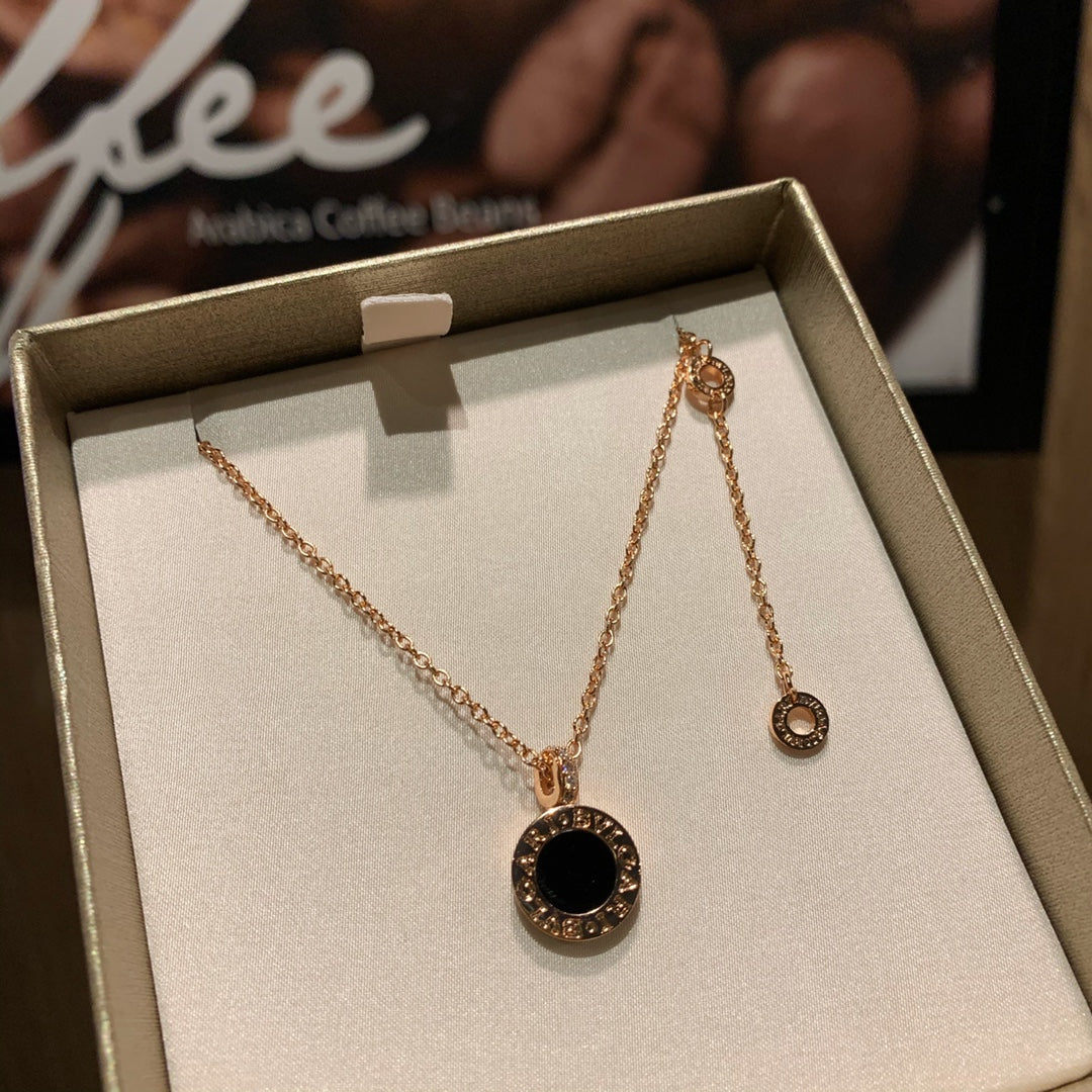 Bulgari Double-Sided Round Necklace