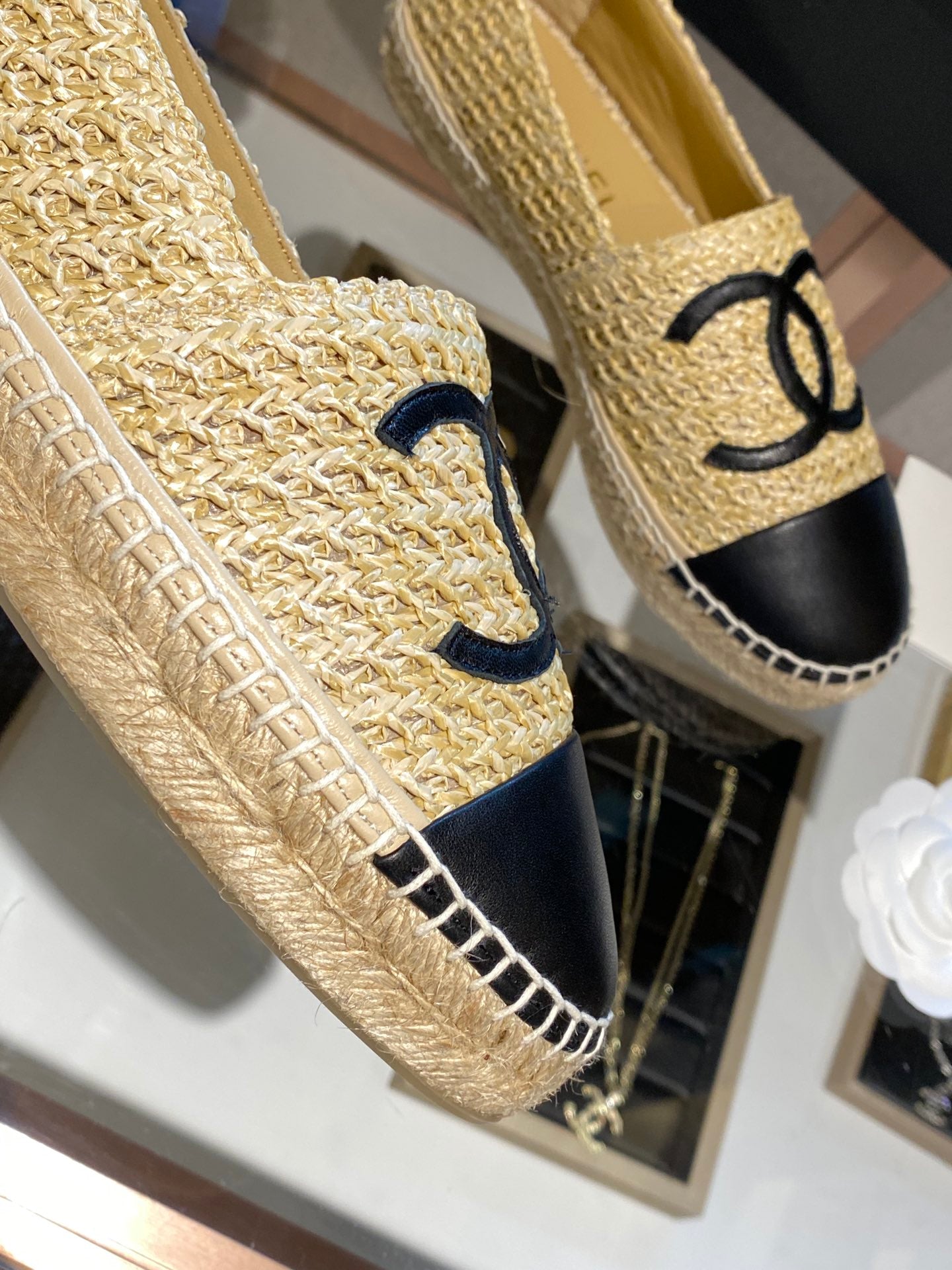 Chanel Mesh Breathable Espadrilles – Summer Collection