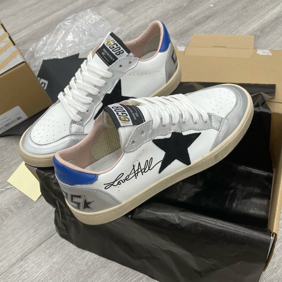 Golden Goose Ball Star Letter Graffiti Sneakers – 2023 Spring Collection
