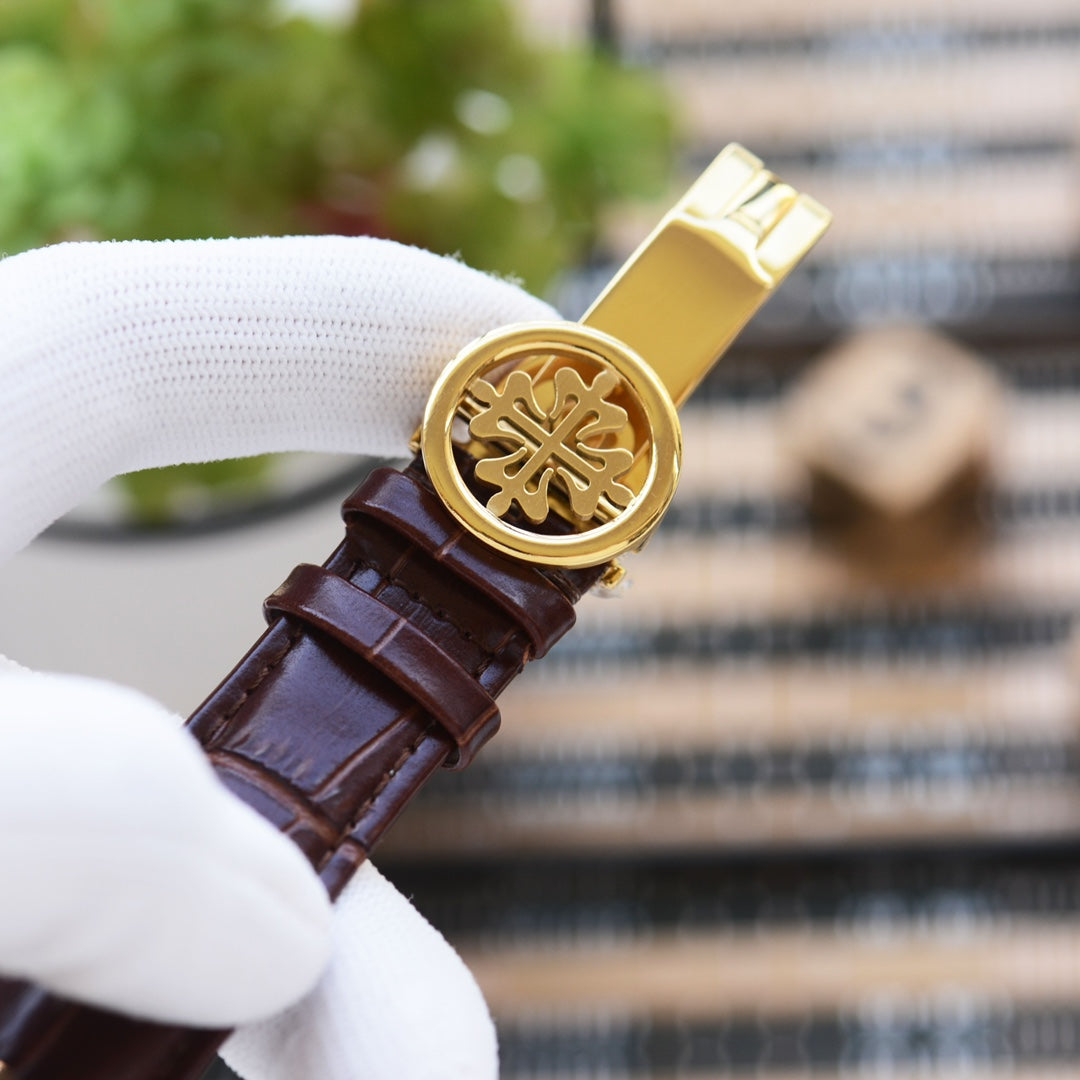Patek Philippe Men's Automatic Tourbillon Watch – New Collection