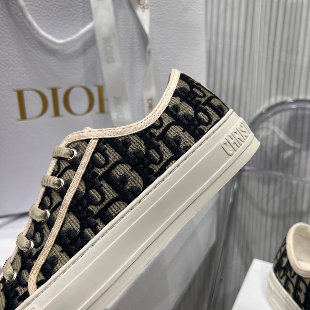 Dior Classic Embroidered Casual Sneakers