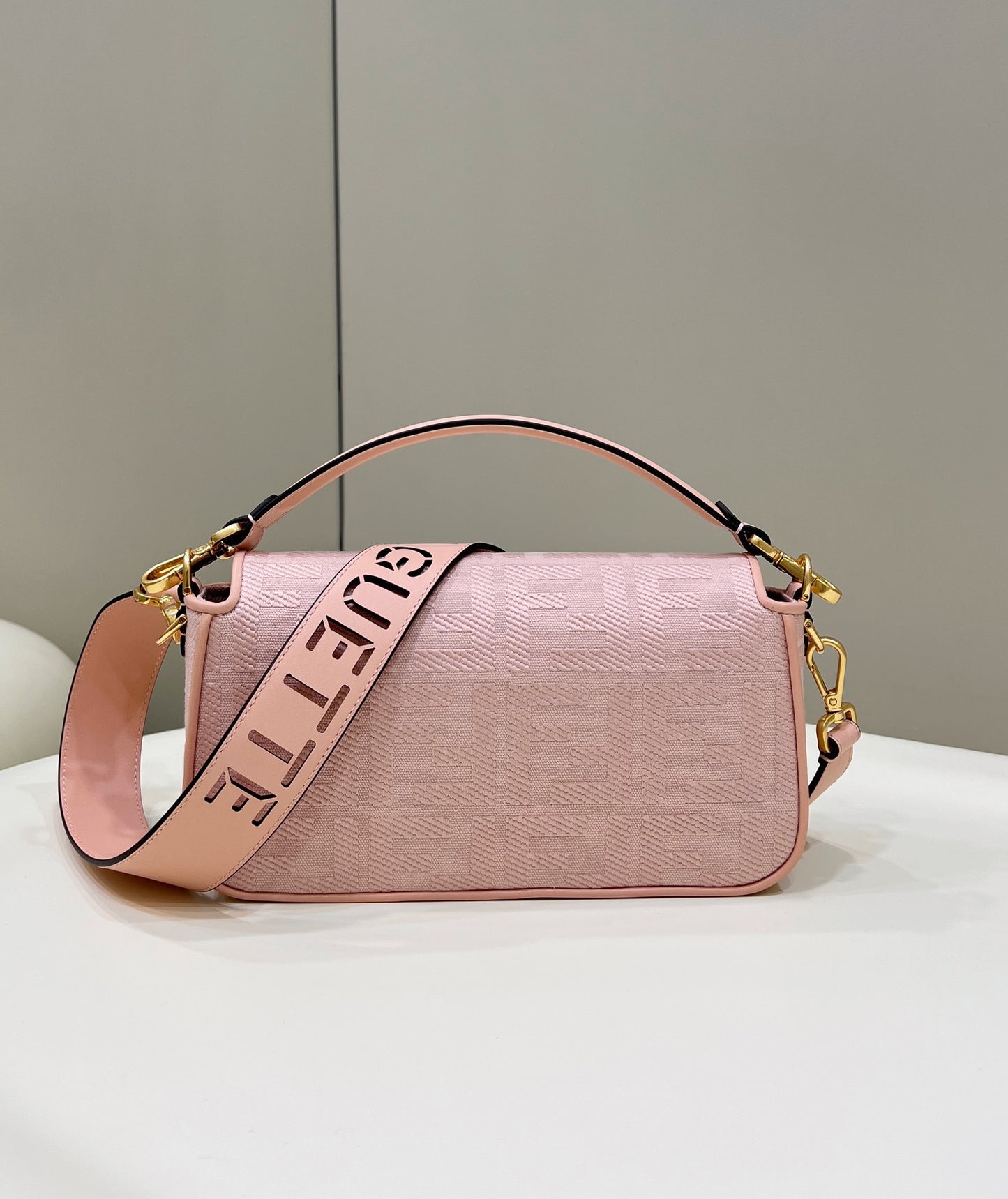 Fendi Classic Canvas Baguette Bag