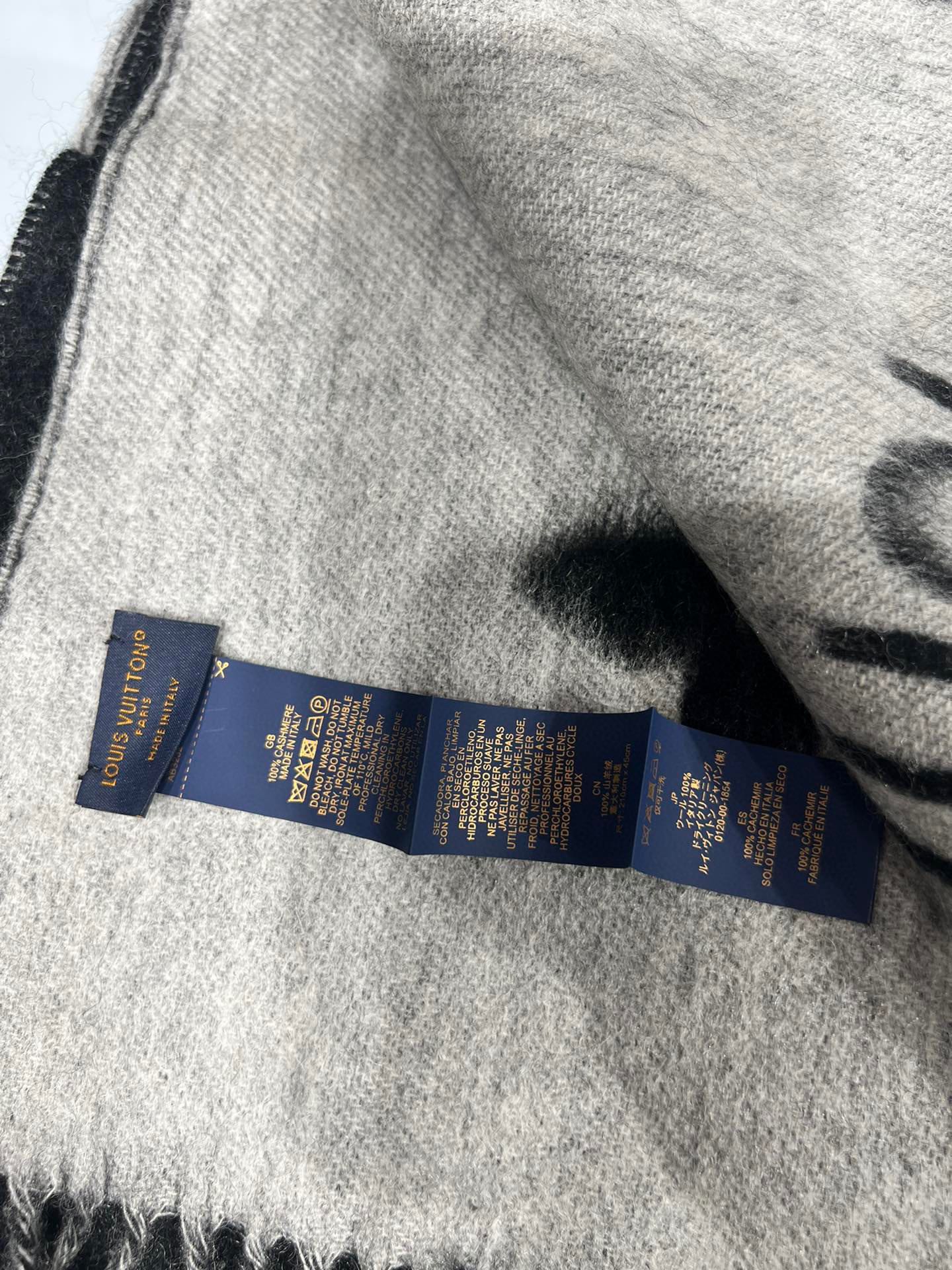 Louis Vuitton Reykjavik Cashmere Scarf/Shawl