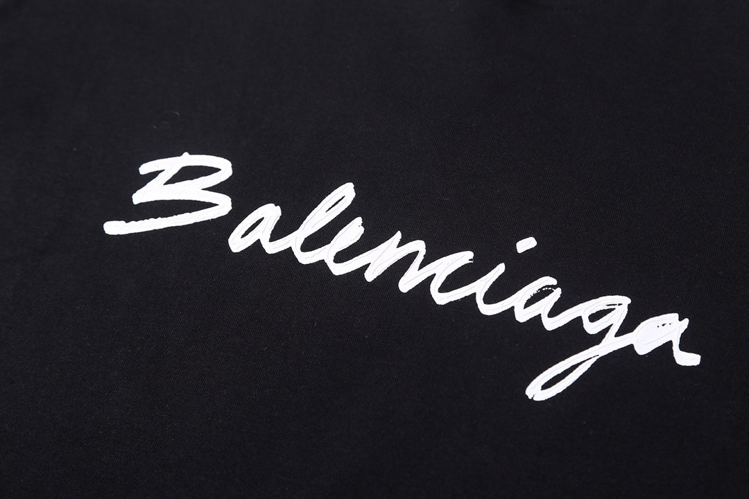 Balenciaga Signature Short-Sleeved T-Shirt – 26SS