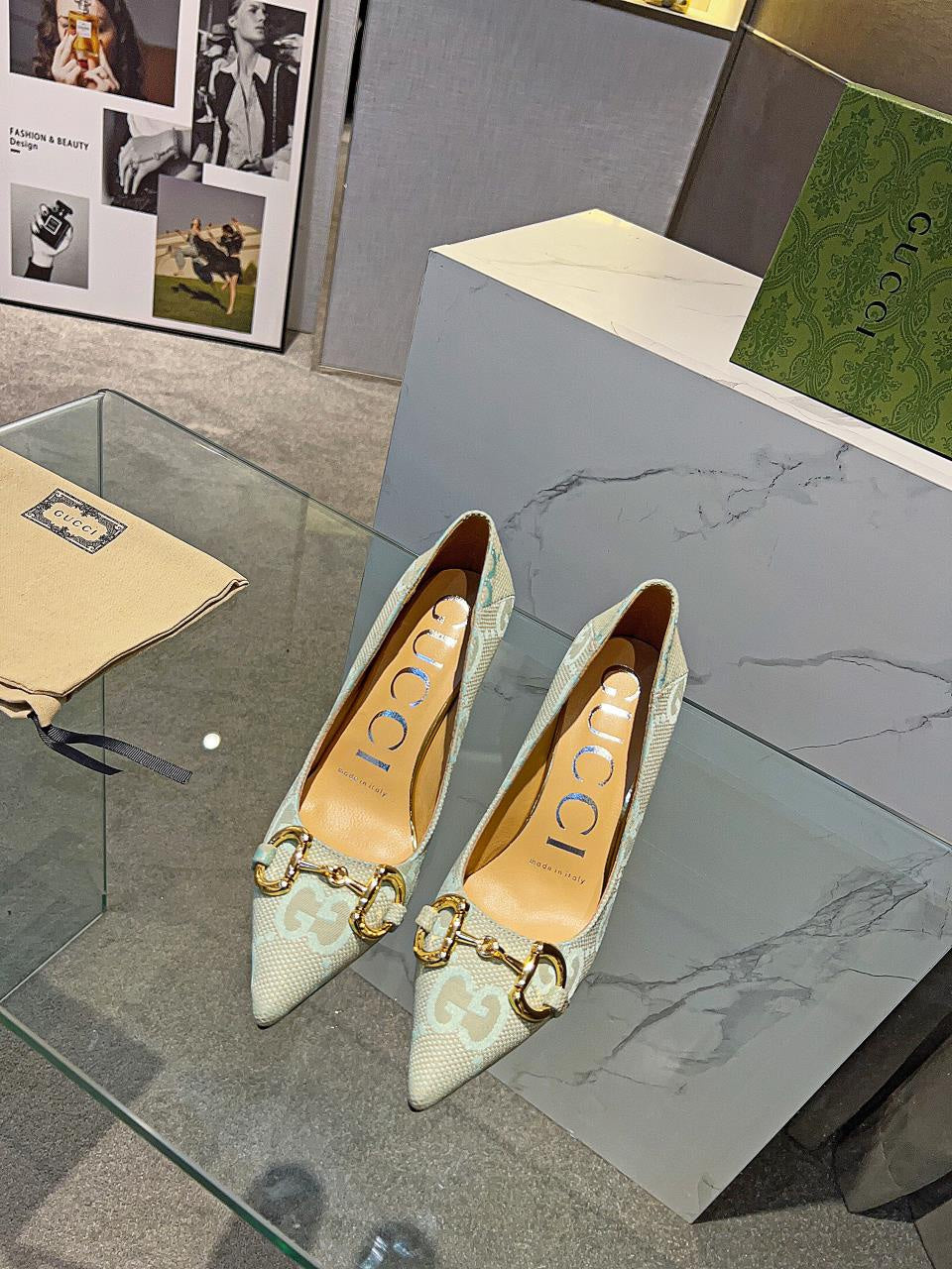 Gucci Pointed-Toe Pumps & Flats – Early Spring Collection