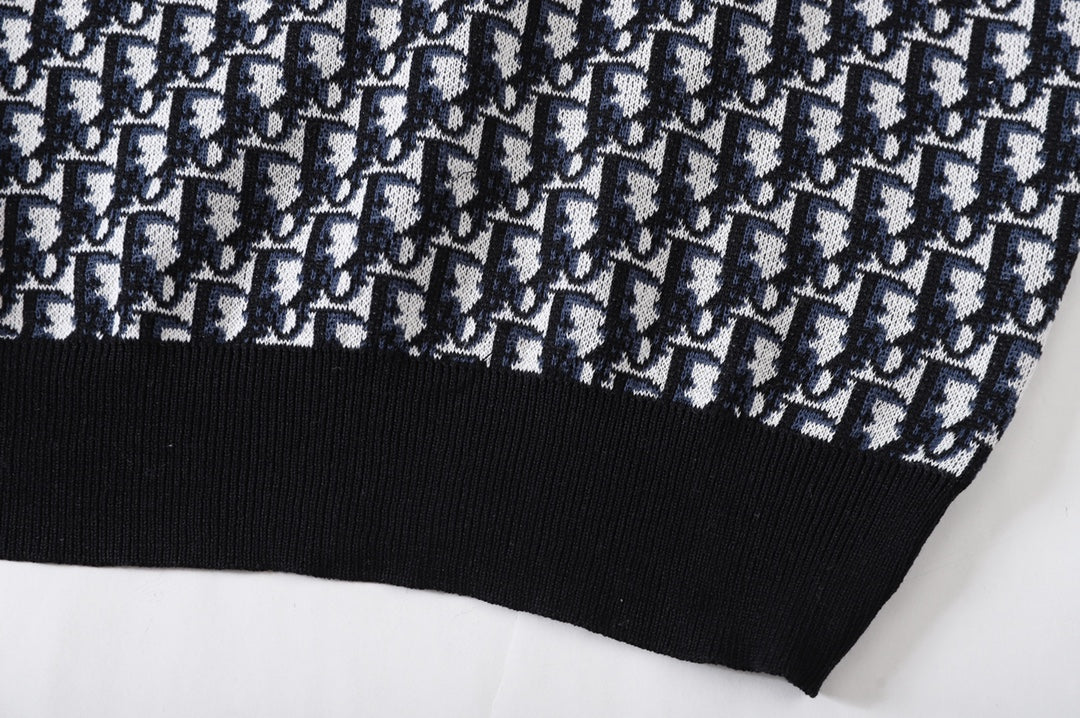 Dior Oblique Jacquard Cotton Polo Shirt – 23FW