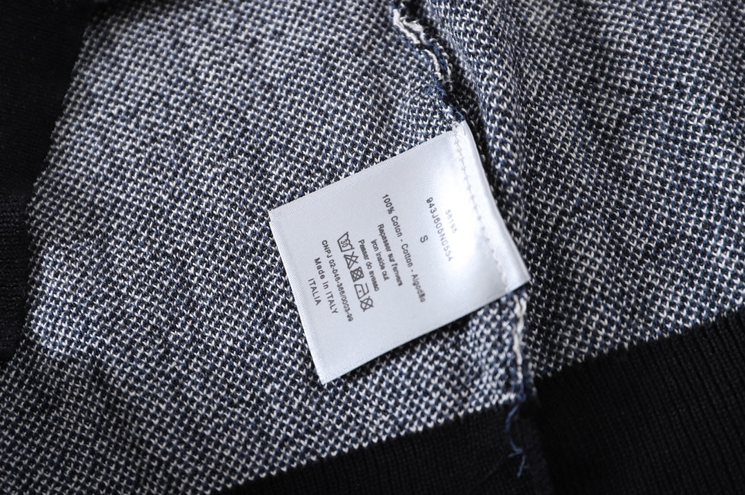 Dior Oblique Jacquard Cotton Polo Shirt – 23FW