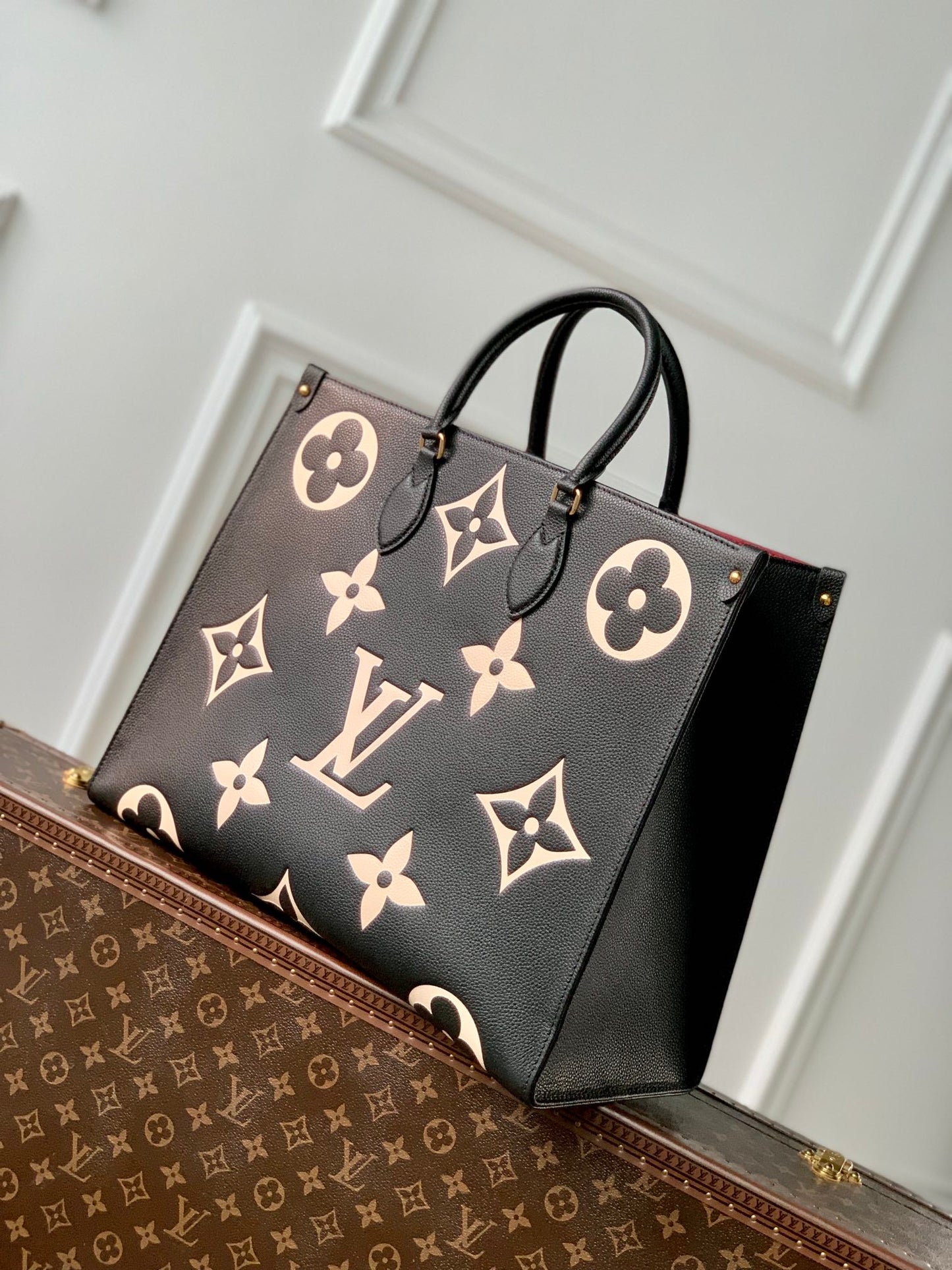 Louis Vuitton OnTheGo Monogram Empreinte Tote