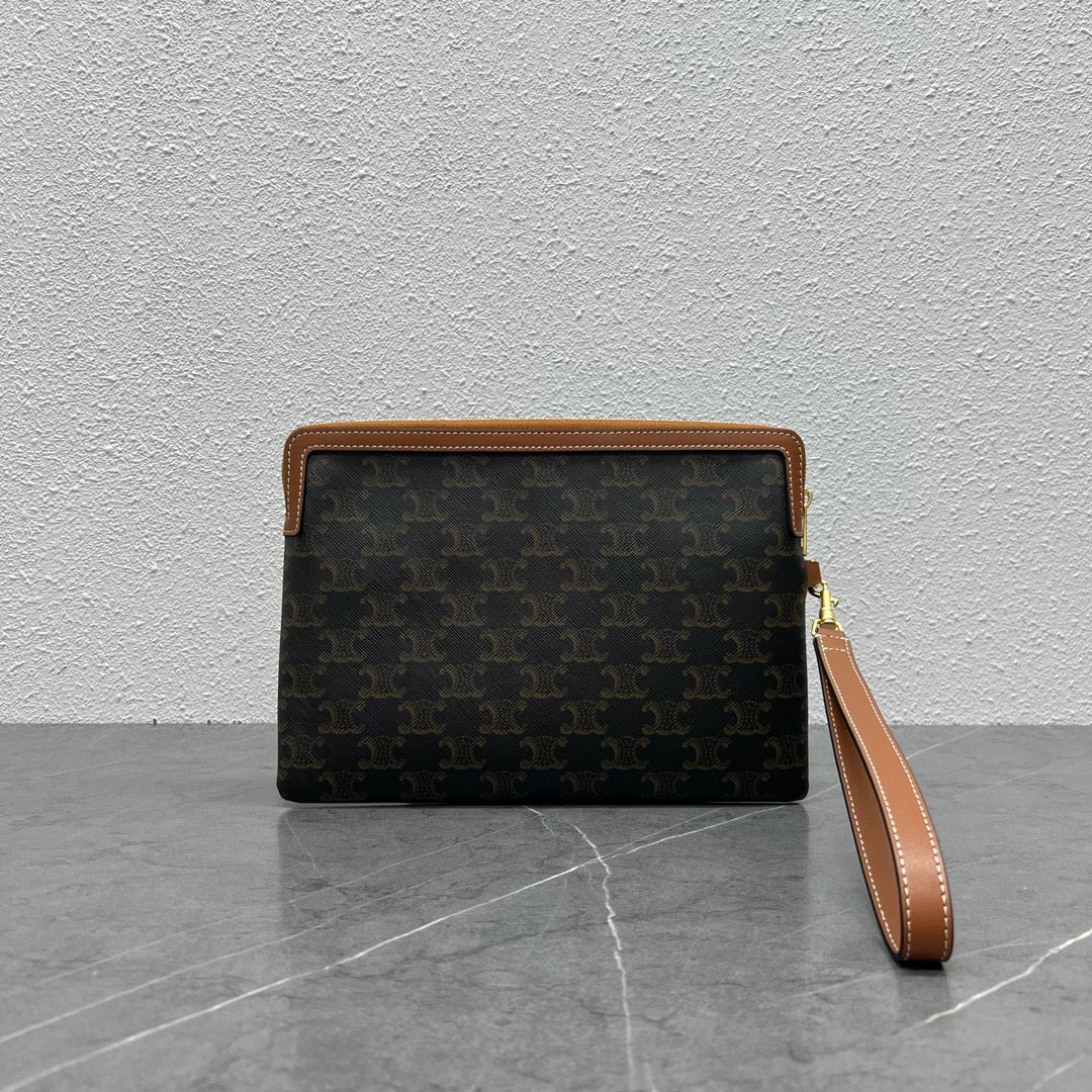 Celine Clutch Bag with Wrist Strap