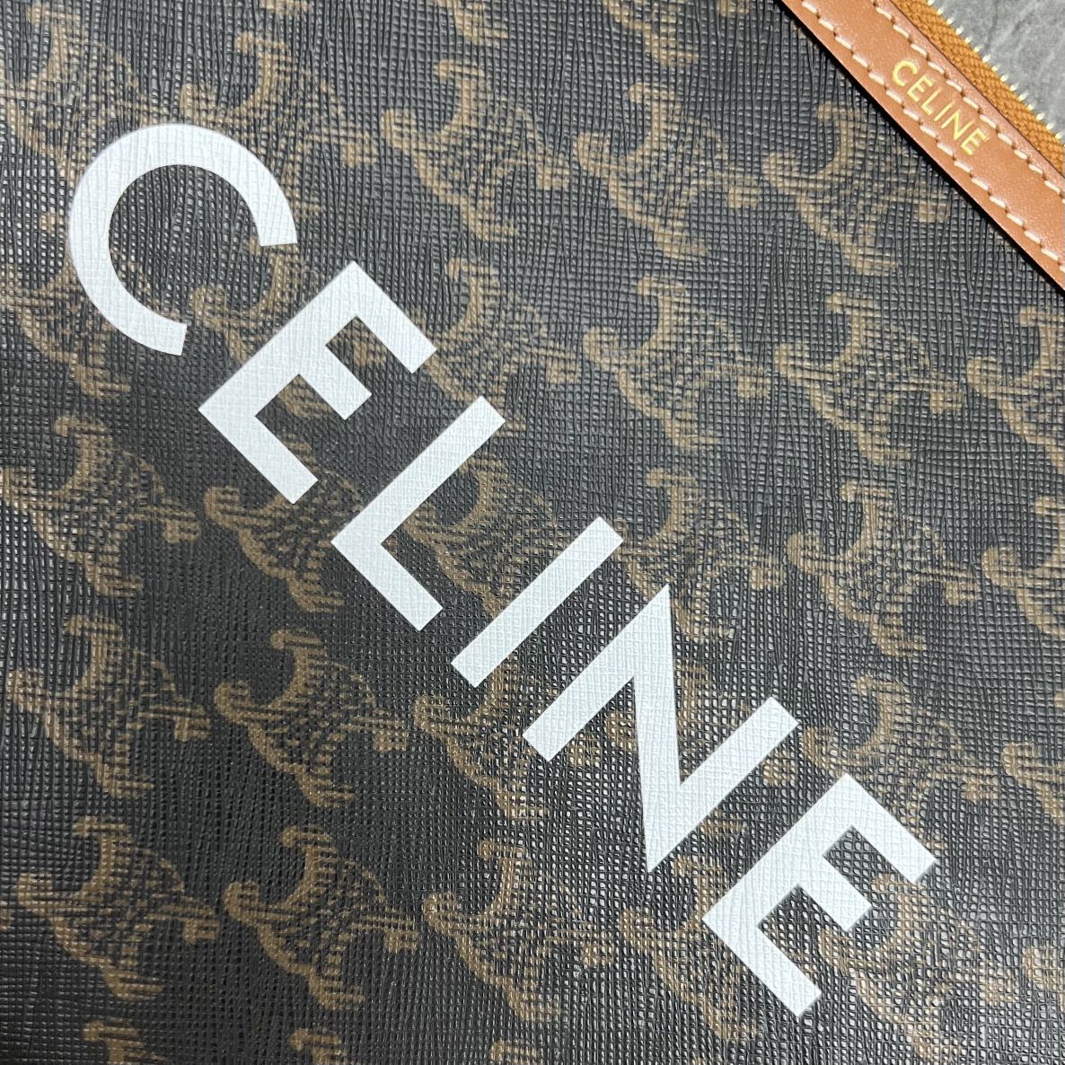 Celine Clutch Bag with Wrist Strap