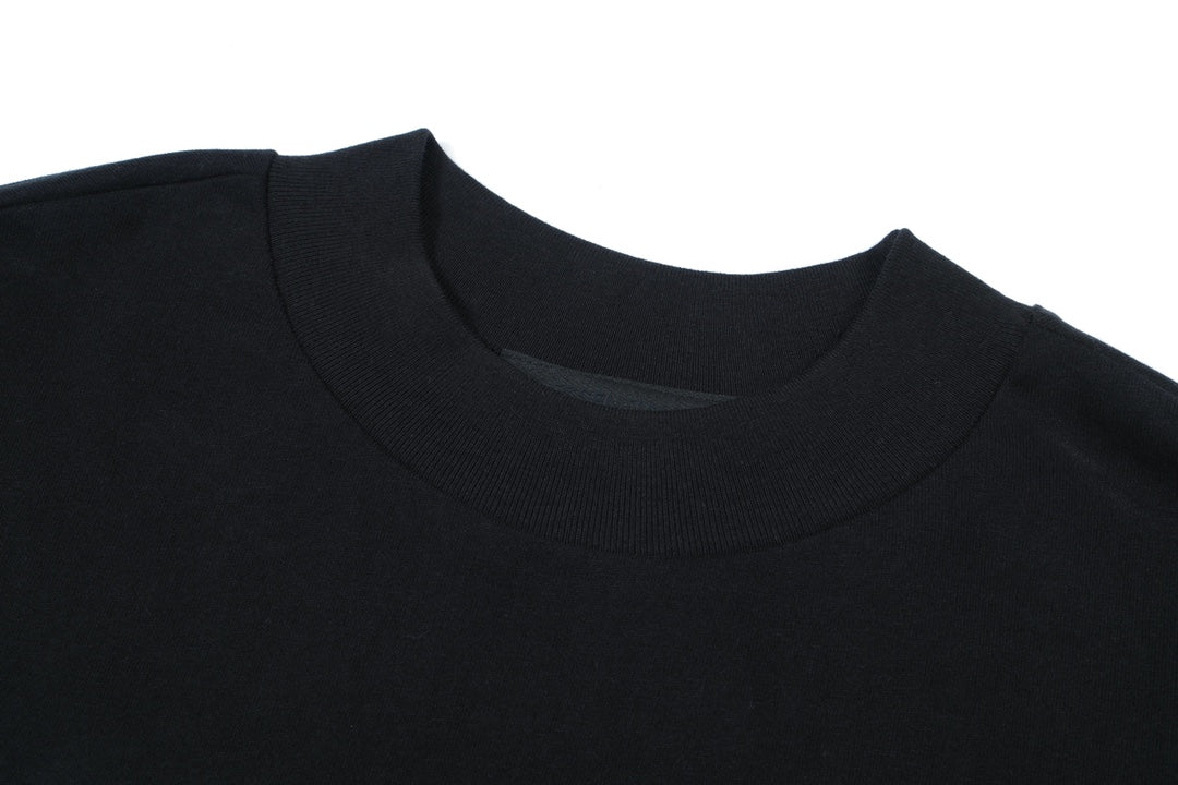 Fear of God ESSENTIALS Logo Mock Neck Long Sleeve T-Shirt – New Collection