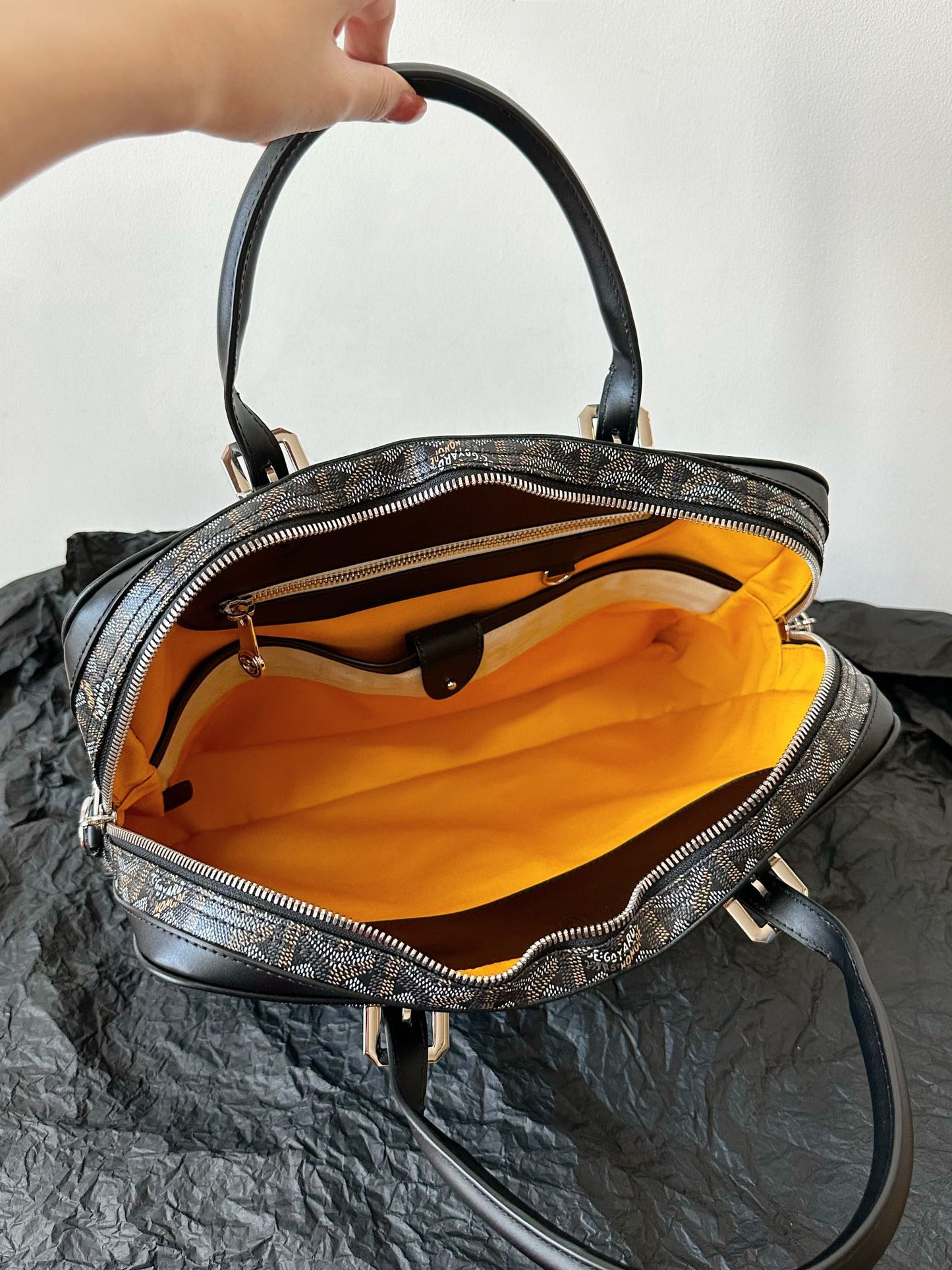 Goyard Men's Goyardine Briefcase