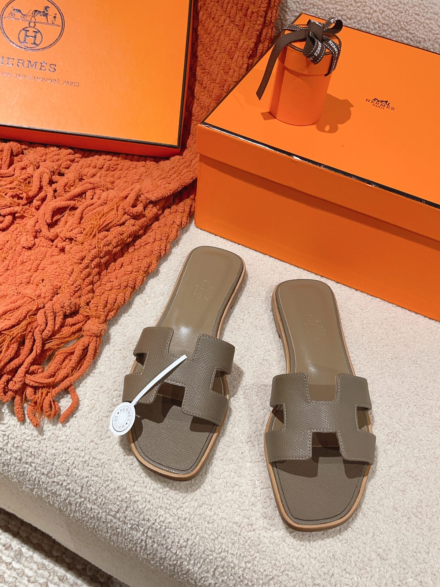 Hermès Oasis H Flat Sandals