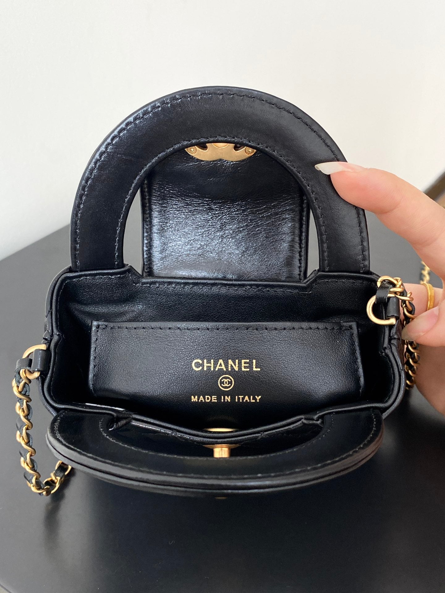 Chanel Kelly Nano Mini Chain Bag