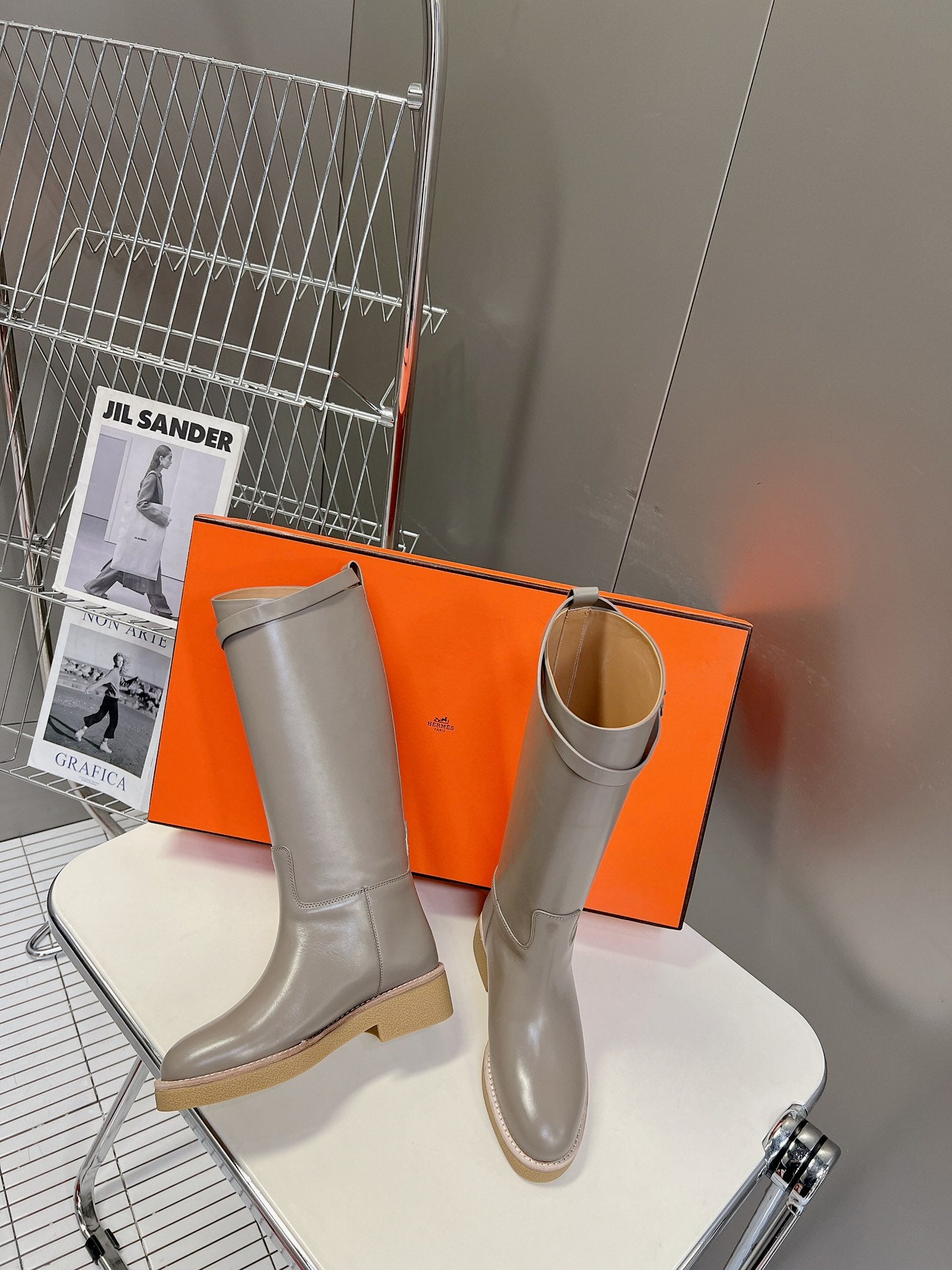 Hermès Kelly Riding Boots