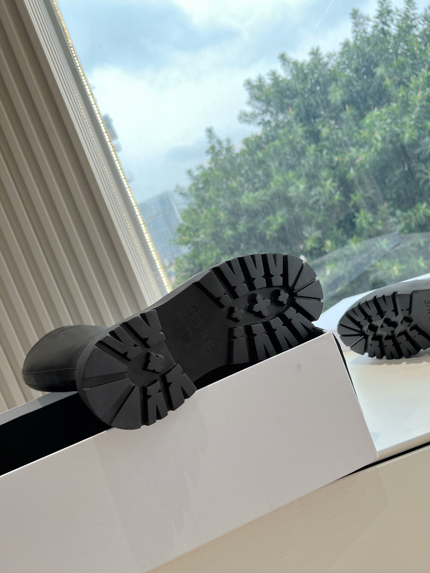 Celine Triomphe Knee-High Riding Boots – 2023 Autumn/Winter Collection