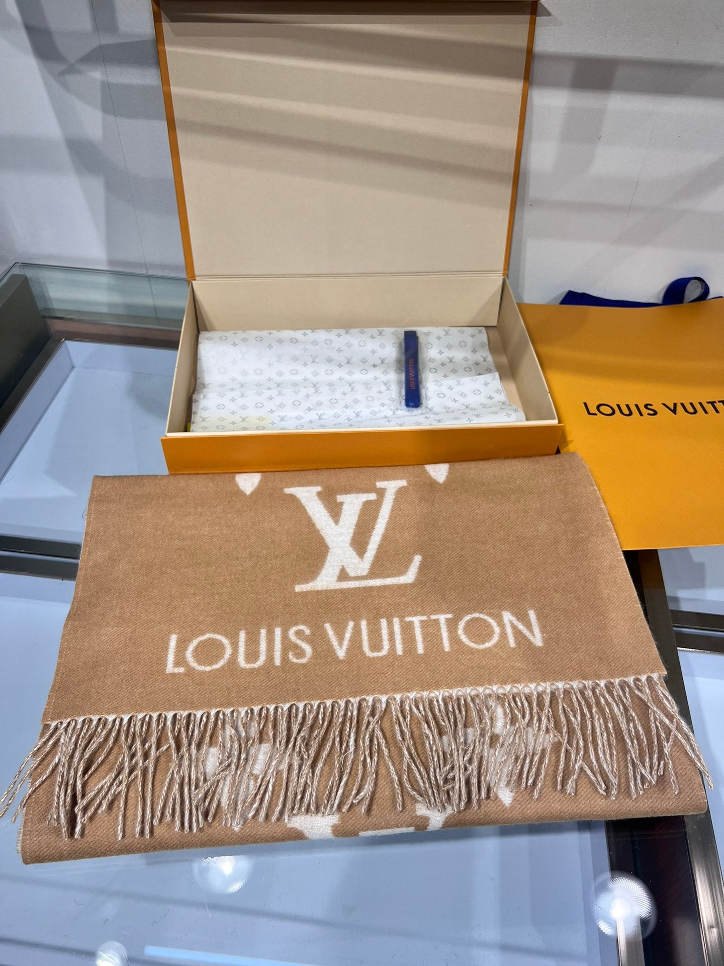 Louis Vuitton Reykjavik Cashmere Scarf