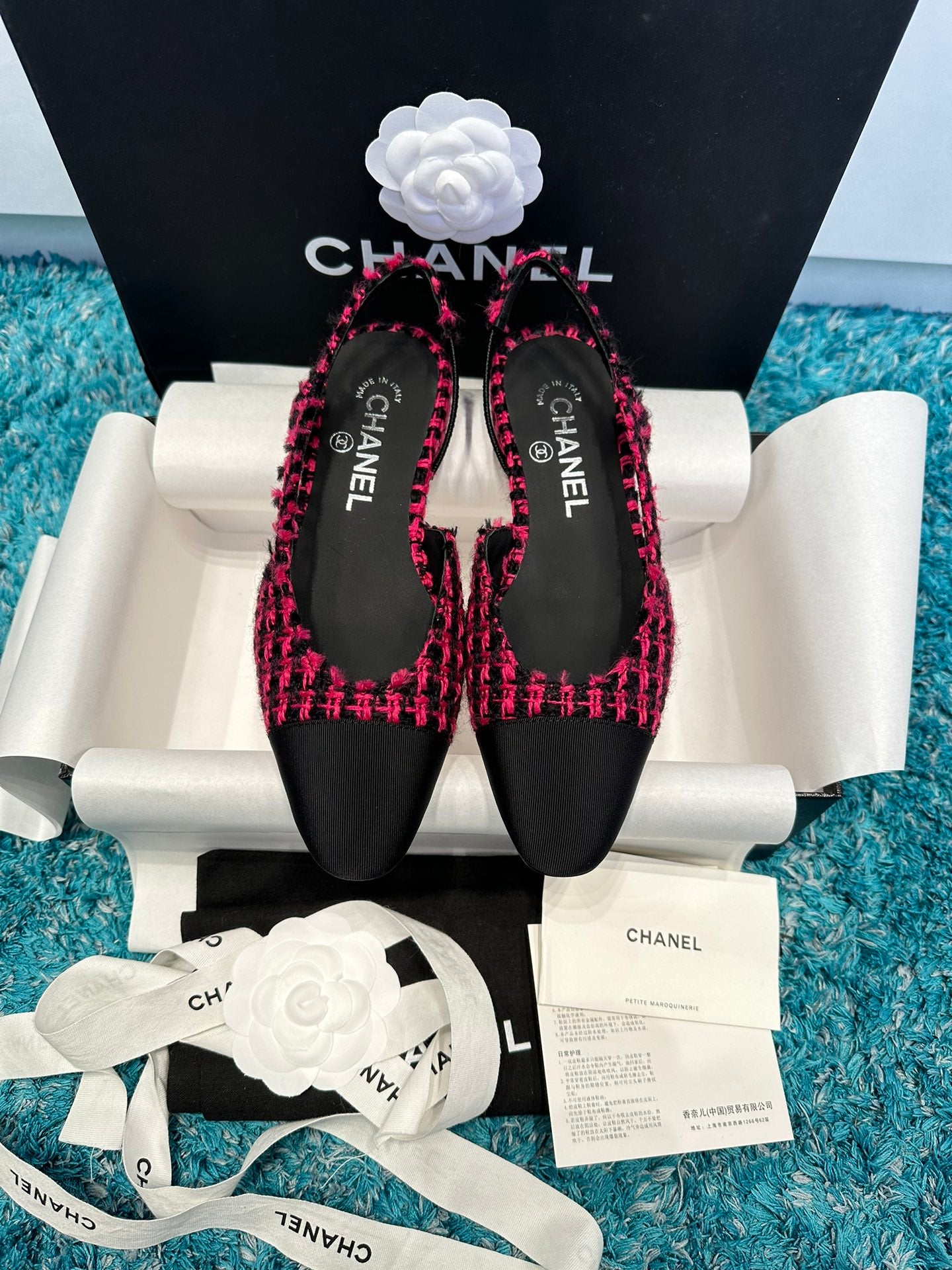 Chanel Two-Tone Slingback Sandals – Spring/Summer Collection – 2022