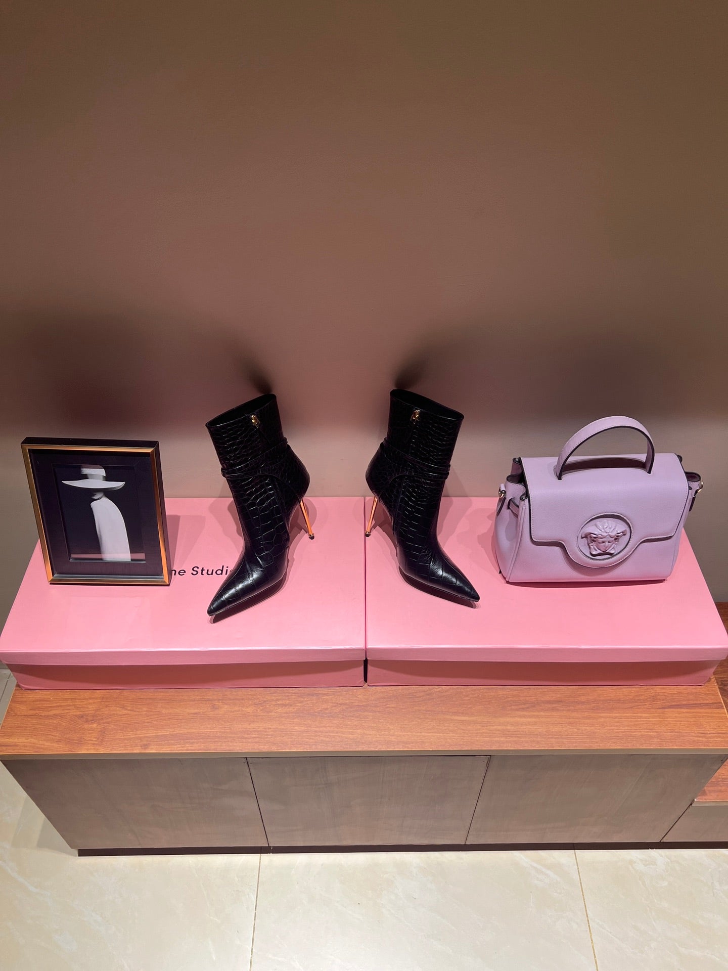 Tom Ford Luxury Metal Heel Ankle Boots
