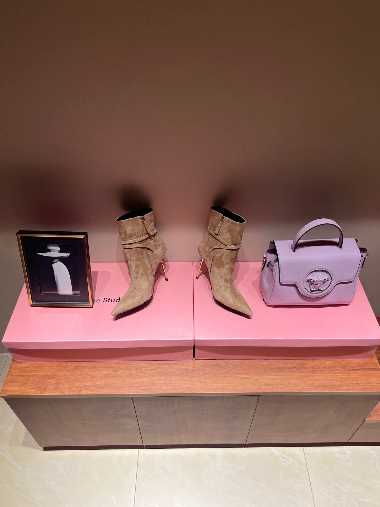 Tom Ford Luxury Metal Heel Ankle Boots