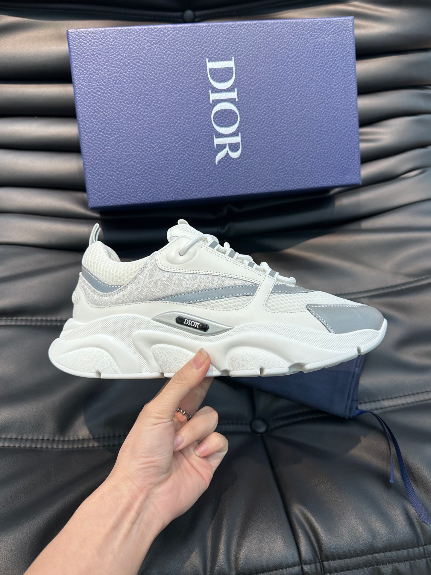 Dior B22 Men's Retro Jogging Sneakers