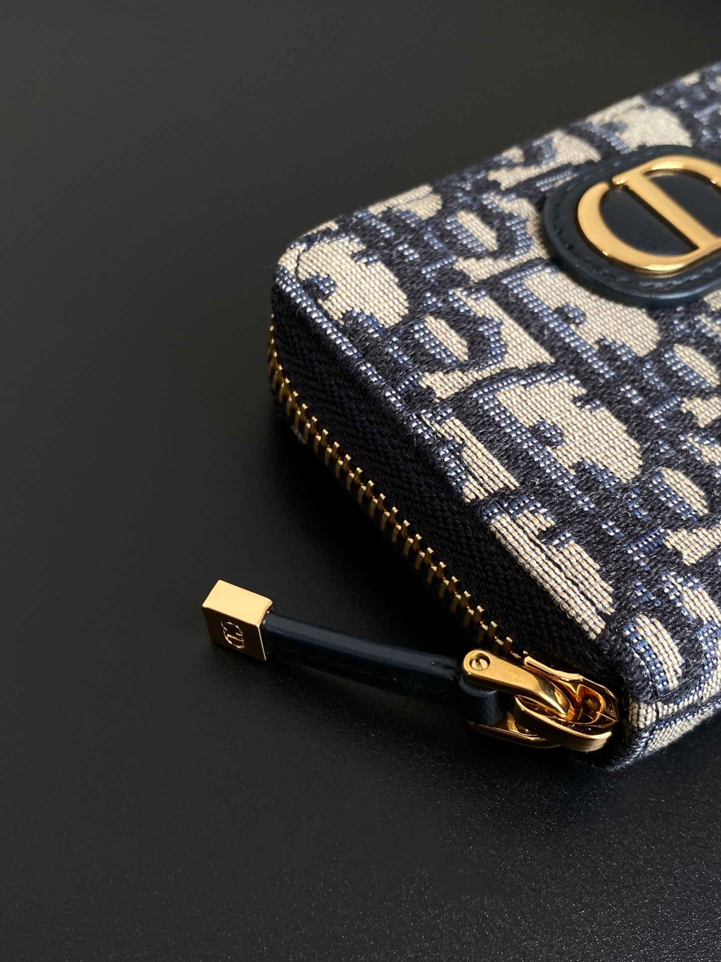 Dior Saddle Zipper Card Holder