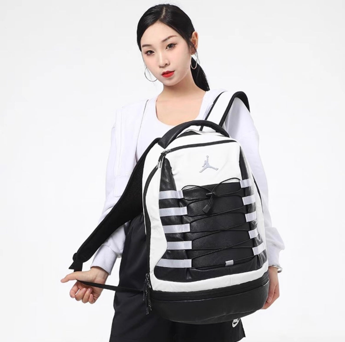 Jordan Retro 10 AJ10 Panda Backpack