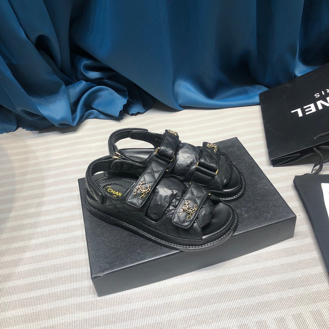 Chanel Classic Velcro Sandals – 2020 Spring/Summer Collection