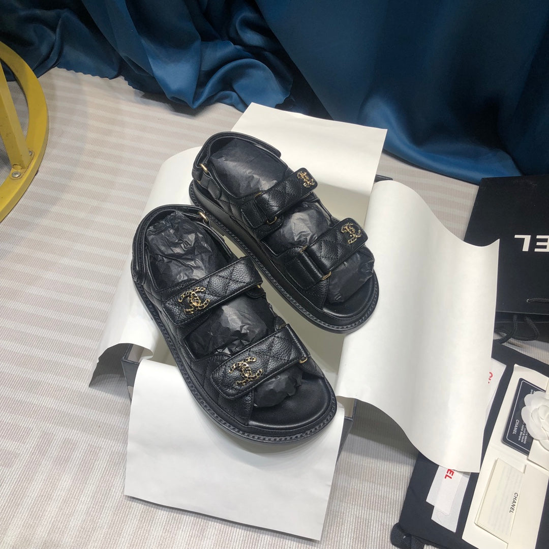 Chanel Classic Velcro Sandals – 2020 Spring/Summer Collection