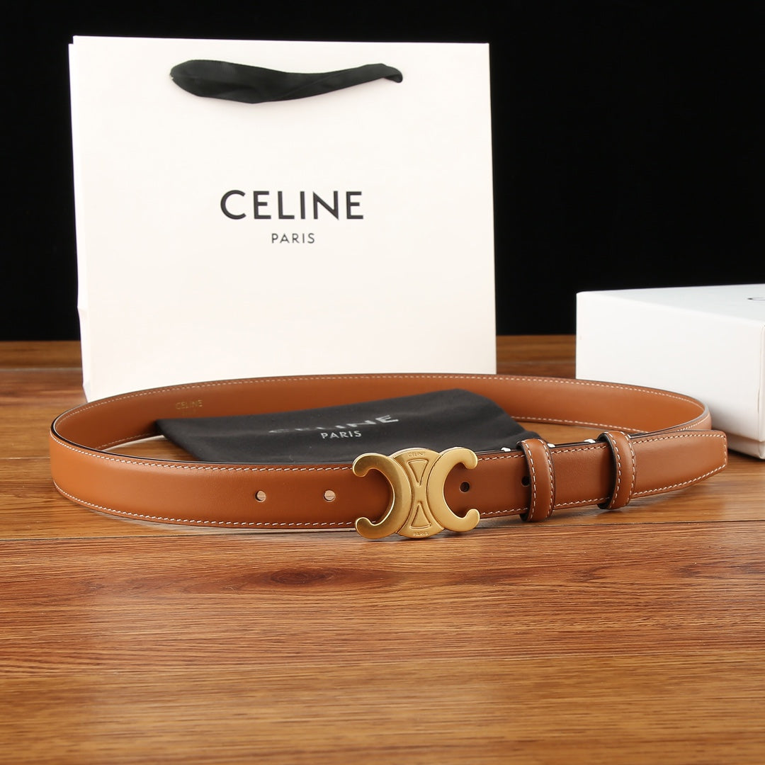 Celine Women's Leather Belt