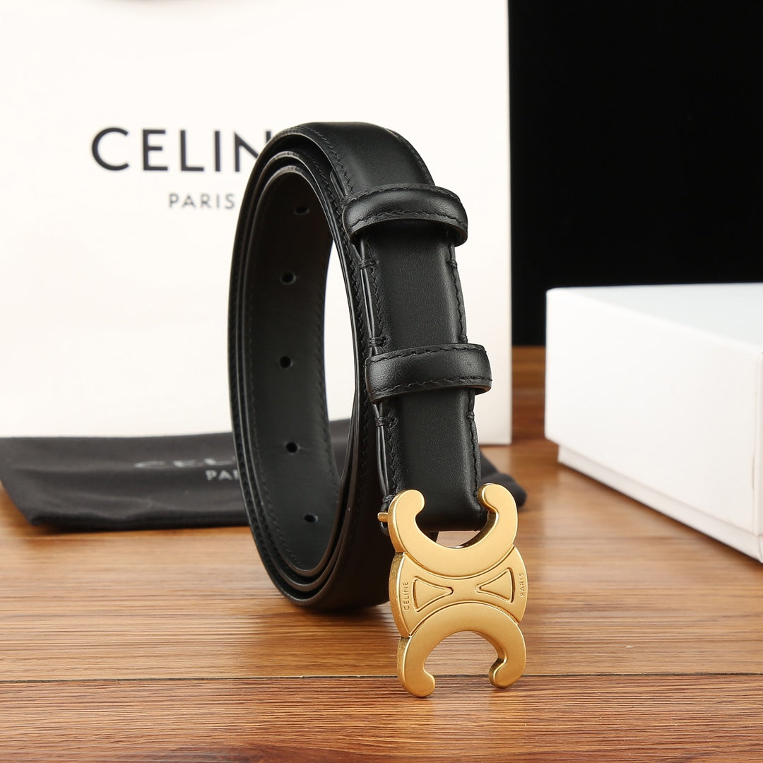 Celine Women's Leather Belt