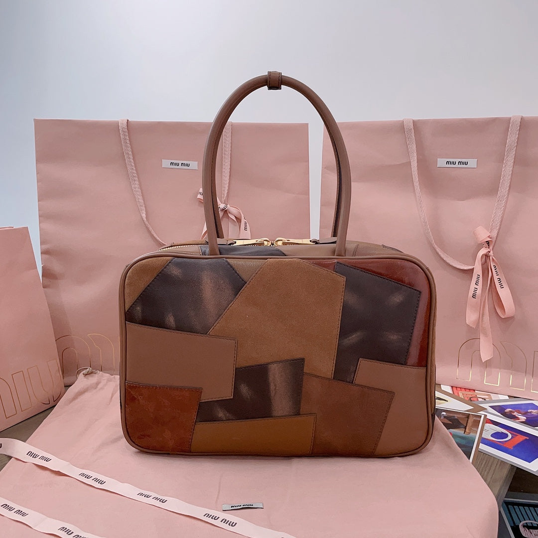 Miu Miu Patchwork Briefcase