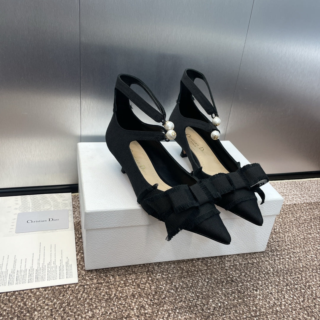 Dior J'Adior Adiorble Tassel Pearl Pumps – 2024 Spring/Summer Collection