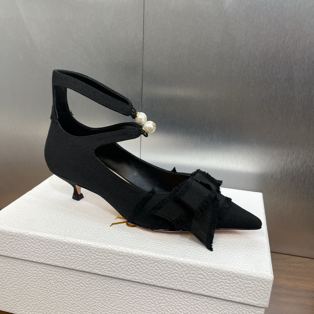 Dior J'Adior Adiorble Tassel Pearl Pumps – 2024 Spring/Summer Collection