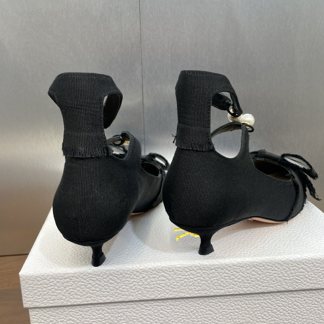 Dior J'Adior Adiorble Tassel Pearl Pumps – 2024 Spring/Summer Collection