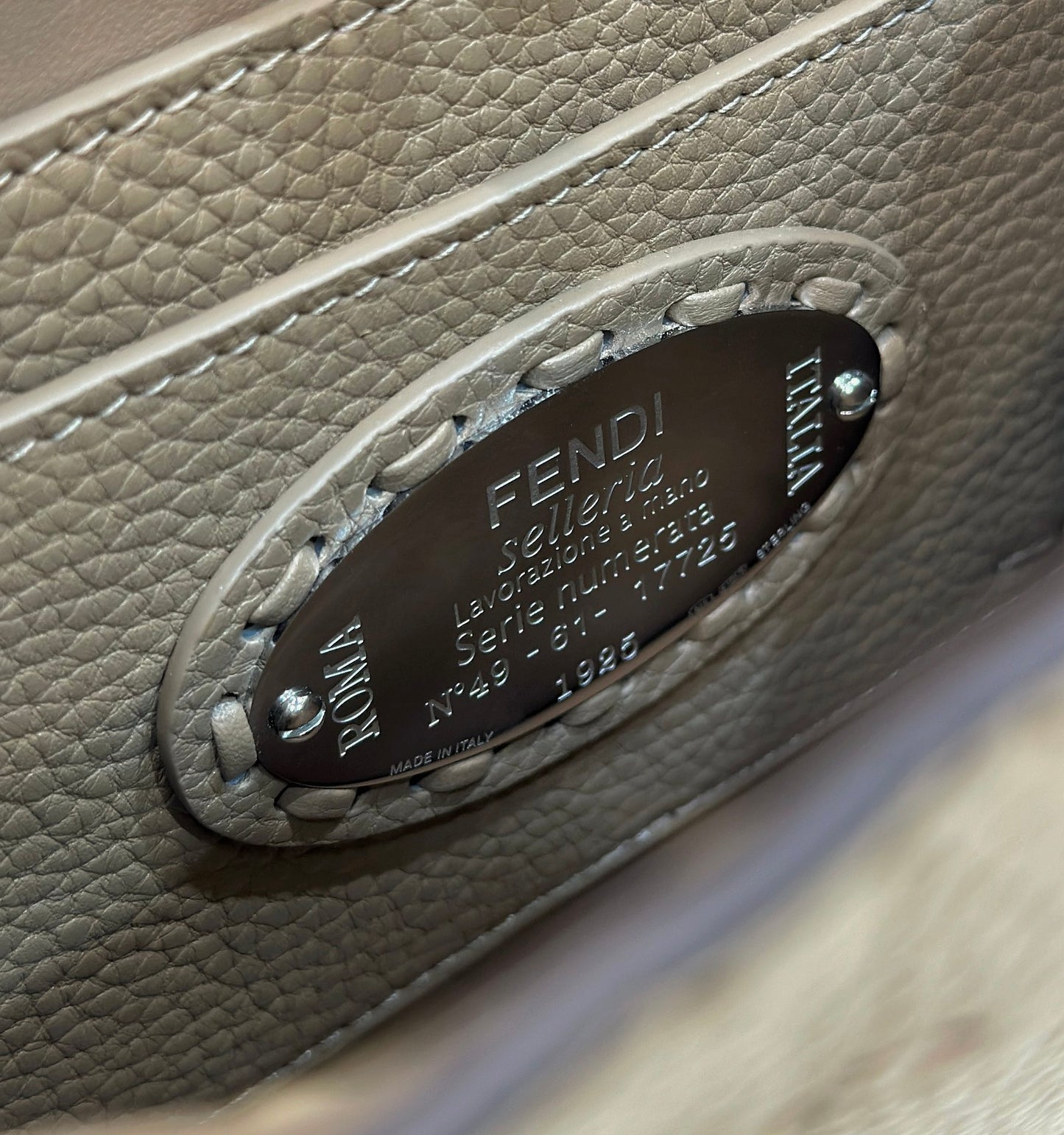 Fendi Peekaboo I See You Petite Satchel