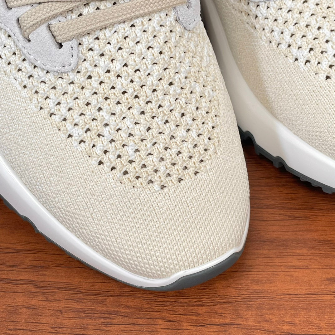 Brunello Cucinelli Cotton Knit Casual Sneakers