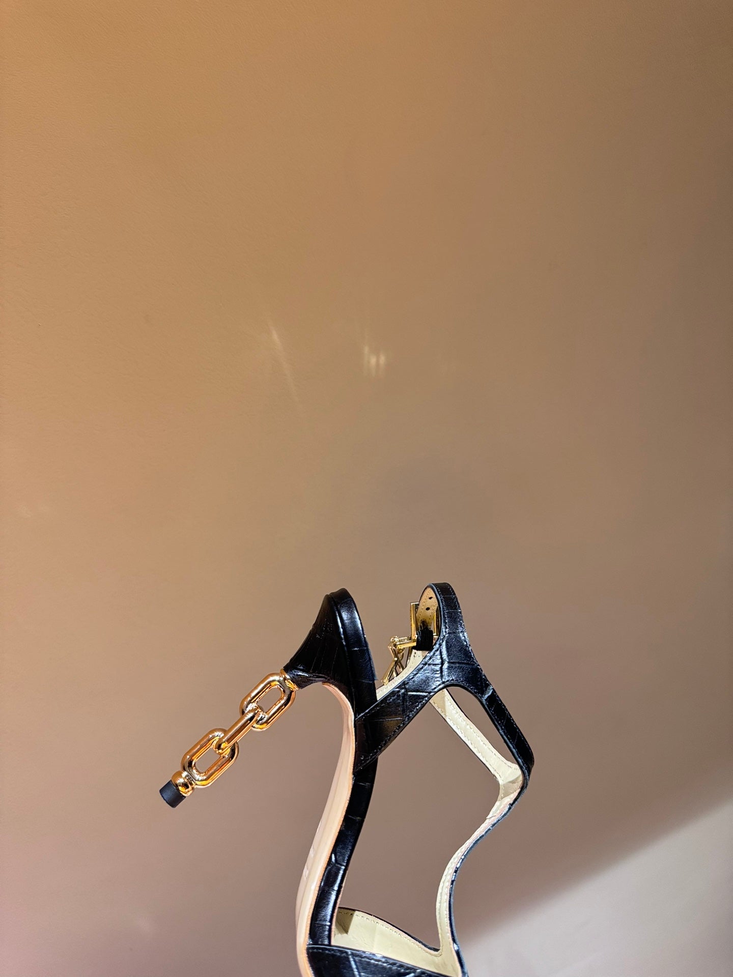 TOM FORD Padlock Heeled Sandals – 24SS Collection