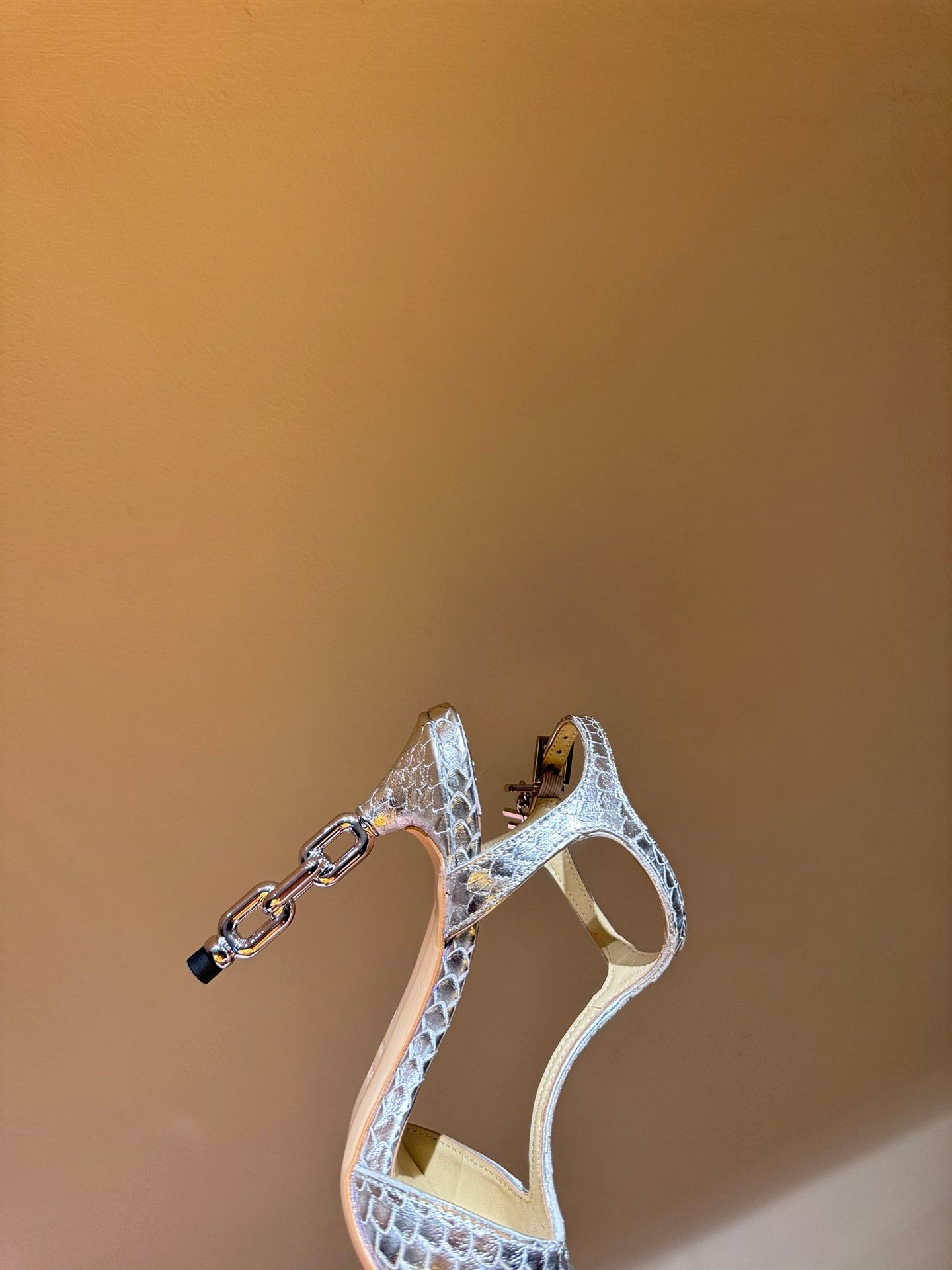 TOM FORD Padlock Heeled Sandals – 24SS Collection
