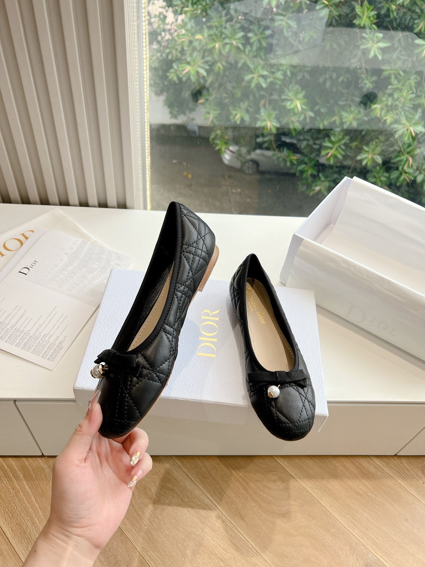 Dior Embroidered Leather Loafers – 2024 Spring Collection