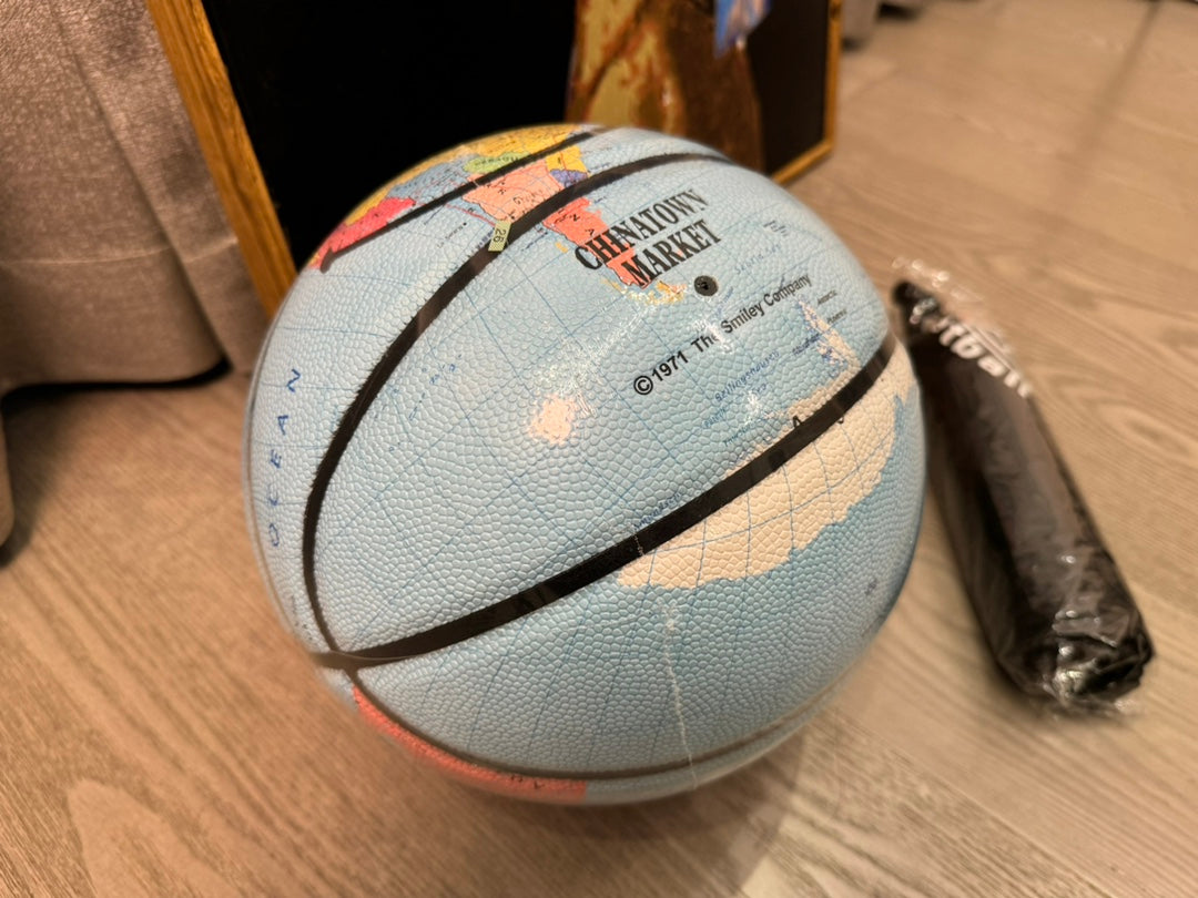 Chinatown Market Globe Smiley Limited Edition Basketball