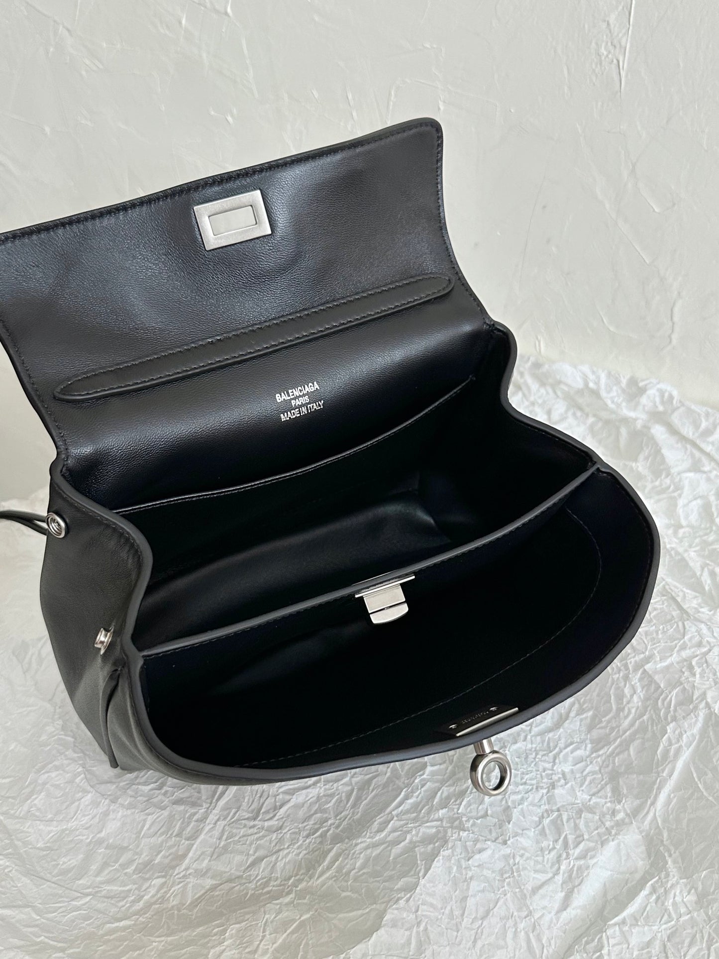 Balenciaga Rodeo Leather Handbag