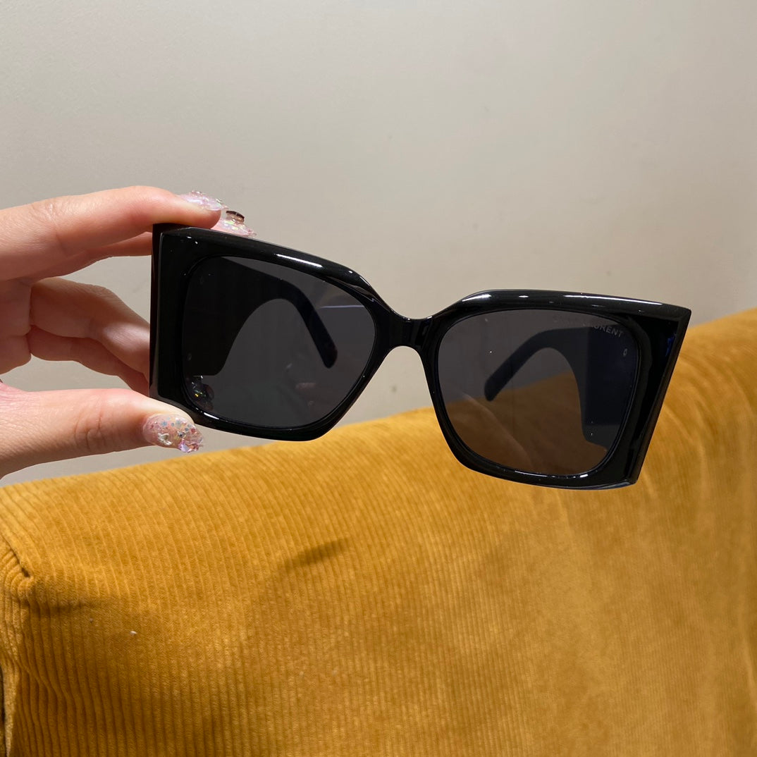 Saint Laurent Large Logo Sunglasses