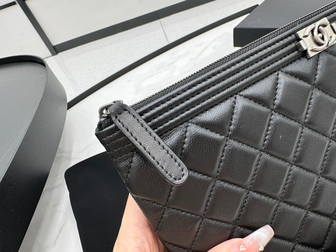 Chanel Classic Boy Clutch Bag