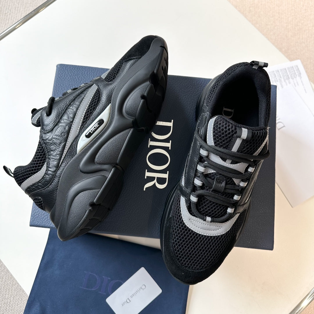 Dior B22 Men's Retro Jogging Sneakers