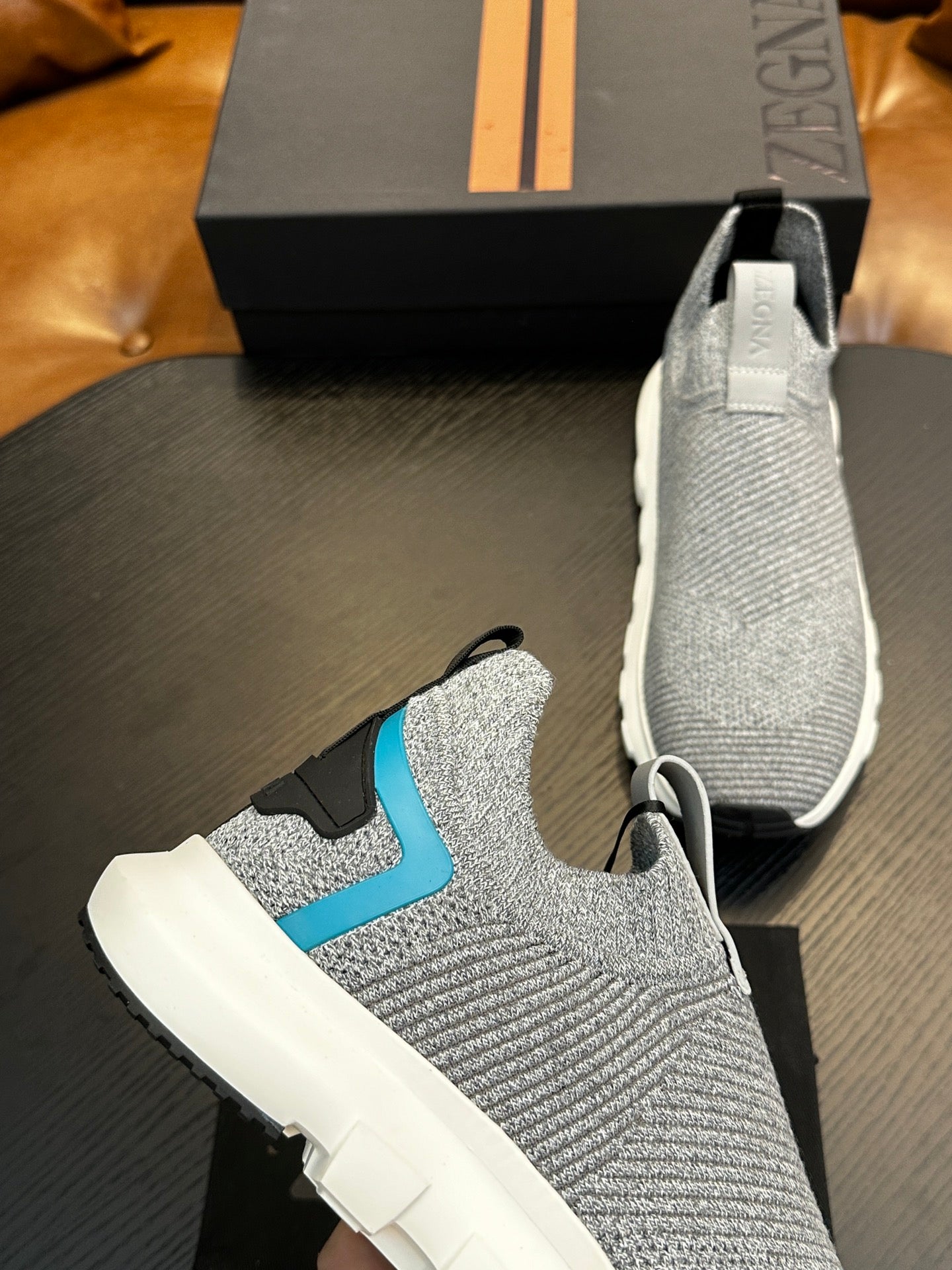 Zegna Techmerino Slip-On Sneakers