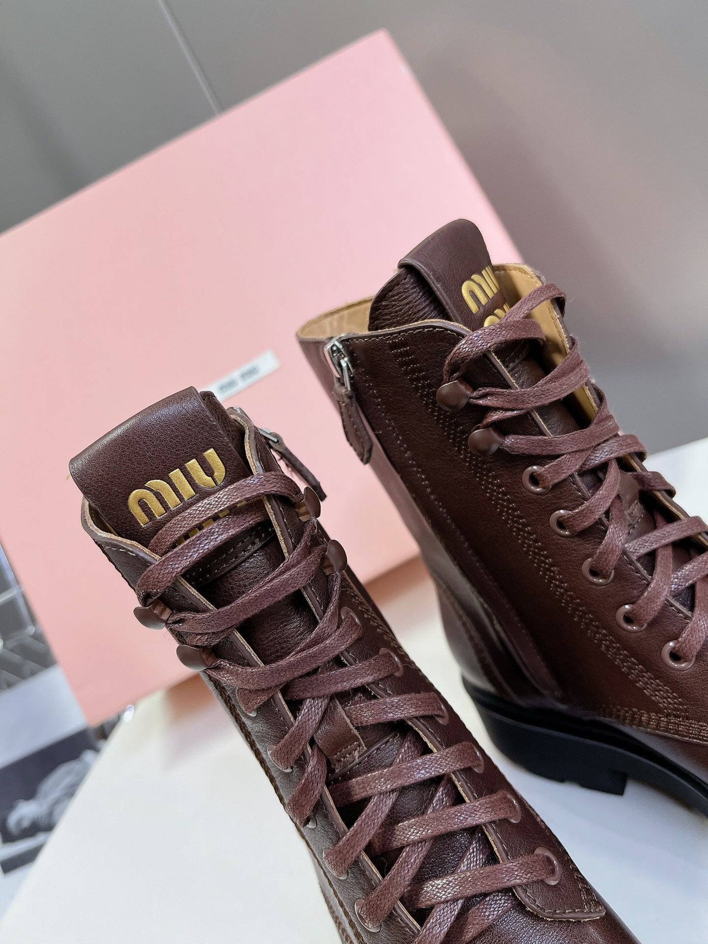 Miu Miu Autumn/Winter Martin Boots – New Collection